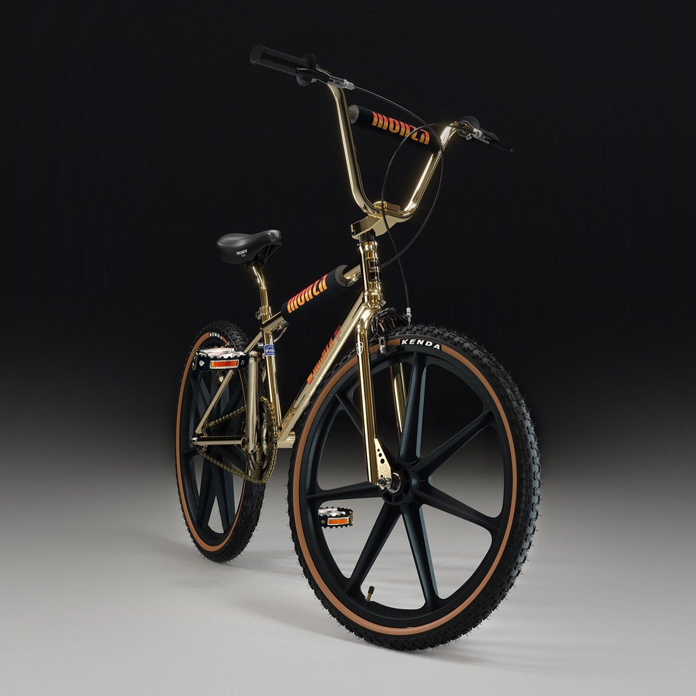 24" Monza BMX GOLD with Skyway Black
