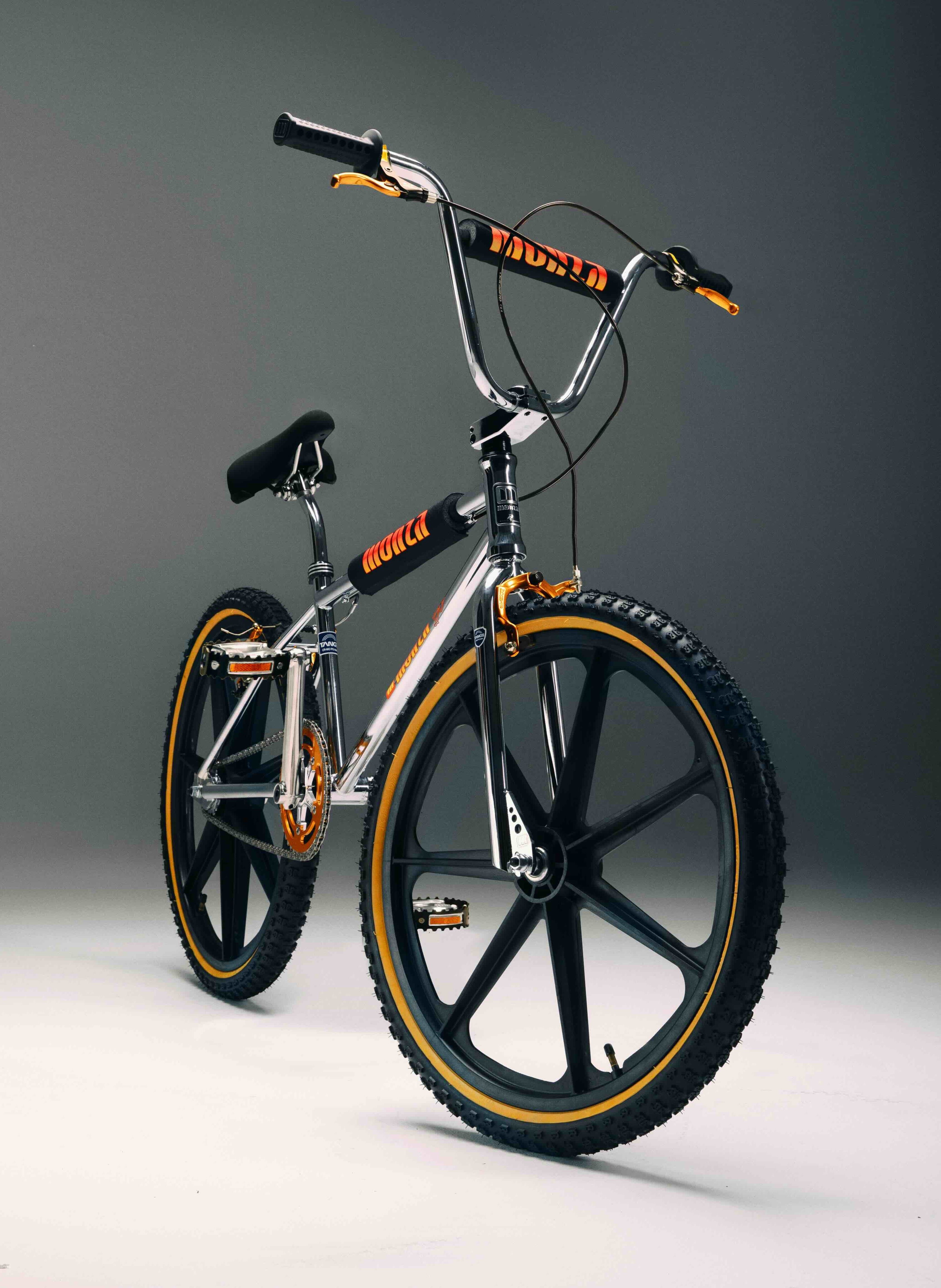24" Monza BMX Chrome with Skyway Black