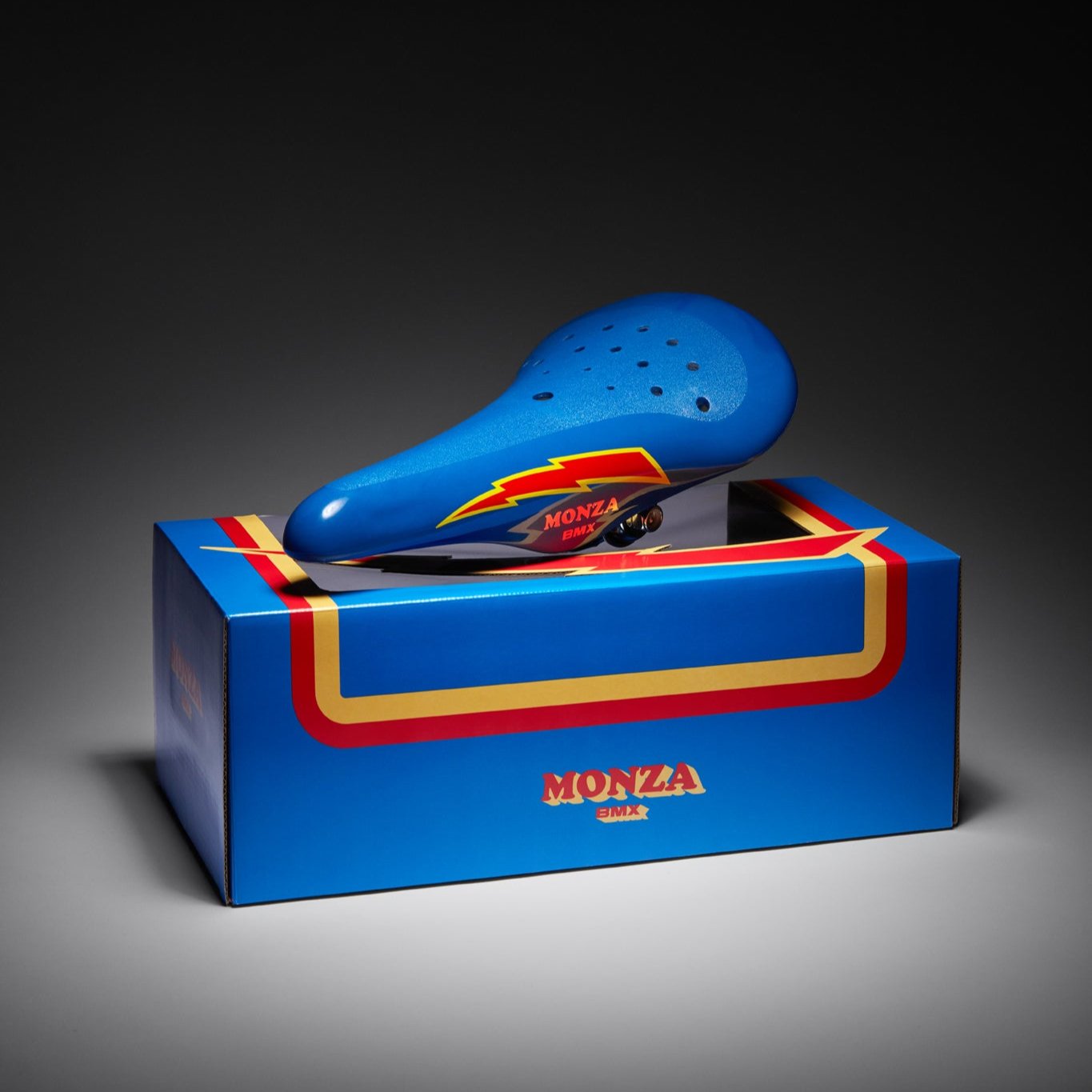 MONZA Lightning Bolt Seat - Blue
