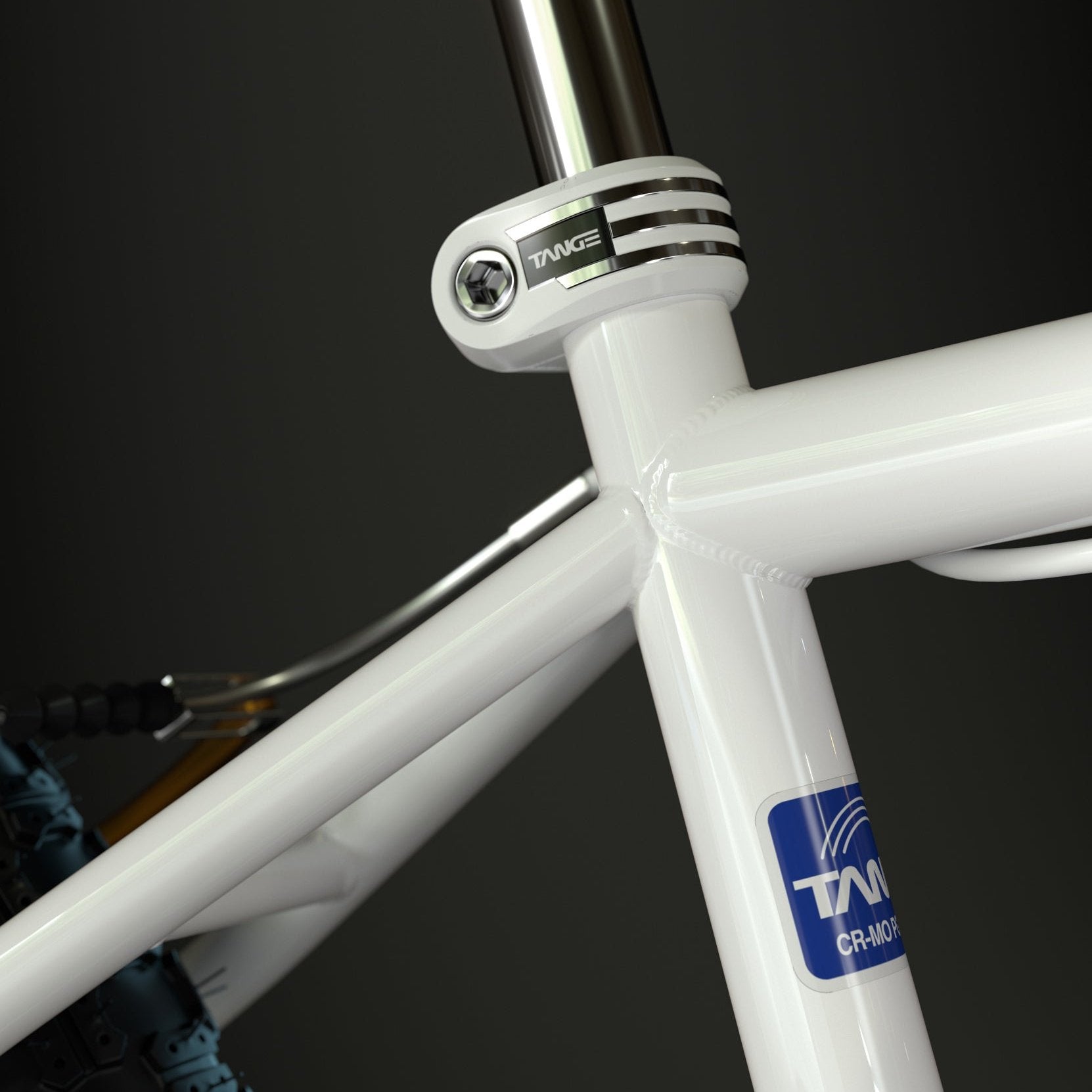 24" Monza BMX WHITE  with Skyway White