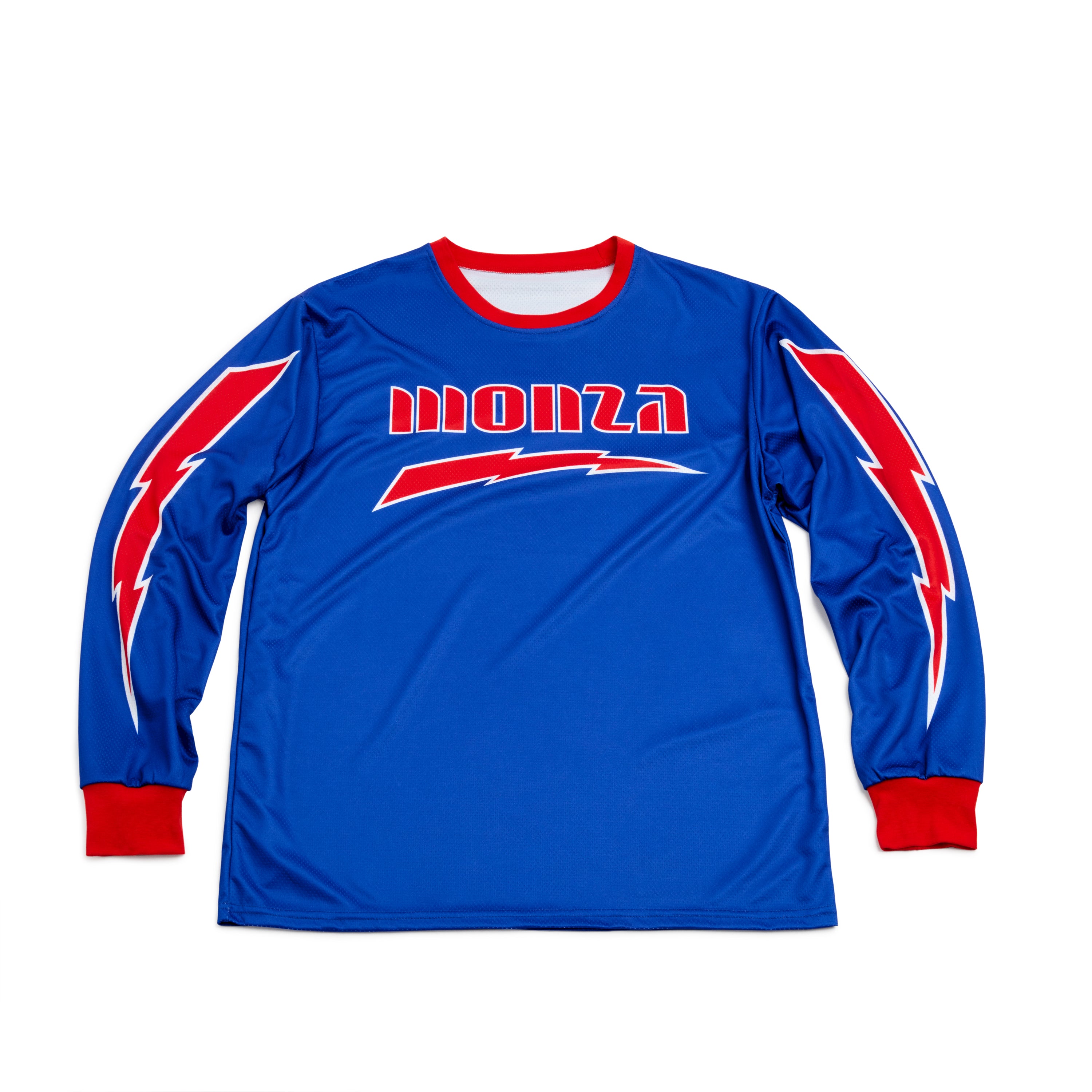 Monza Lightning Bolt Blue Jersey