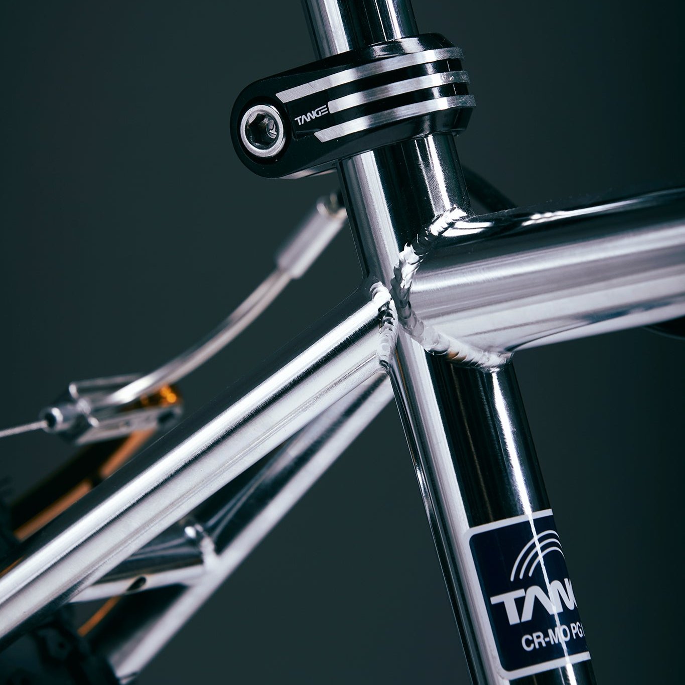 24" Monza BMX Chrome with Skyway White