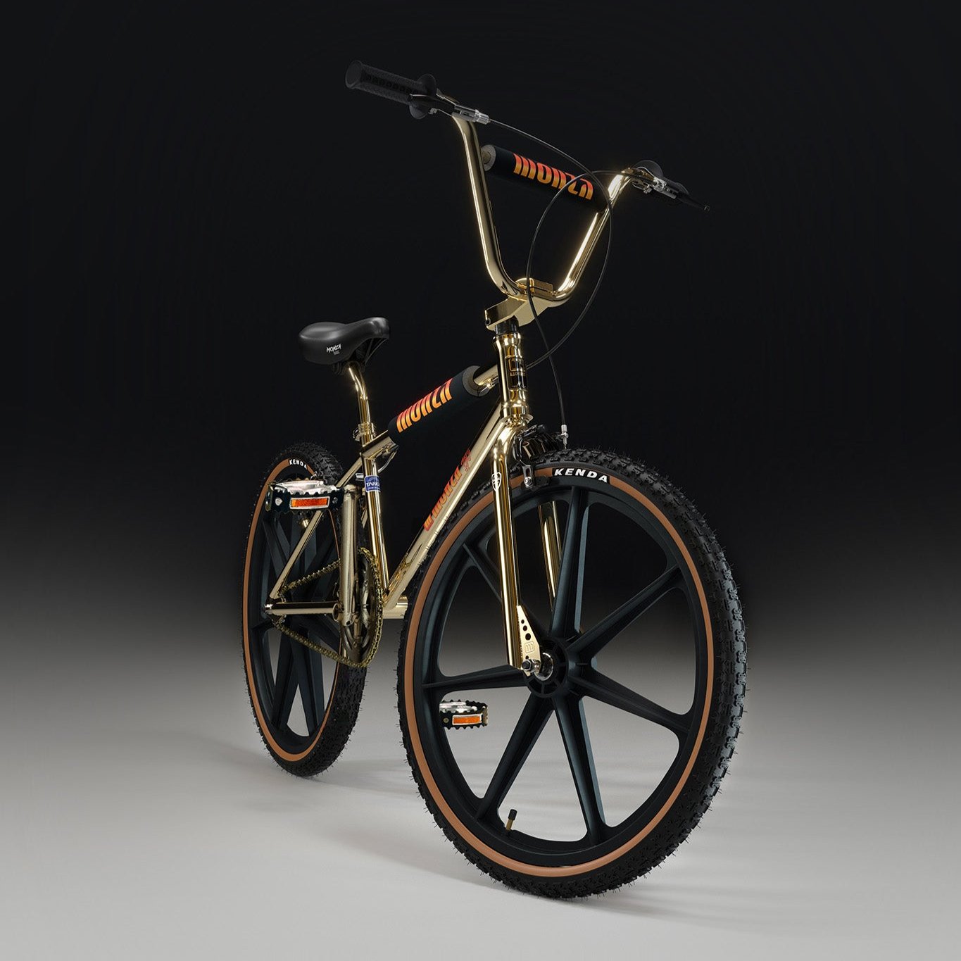 24" Monza BMX GOLD  with Skyway Black