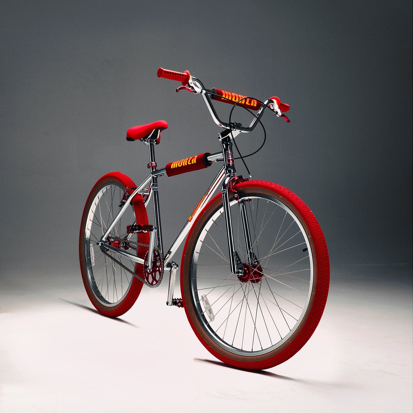 Monza 27.5" BMX Chrome/Red