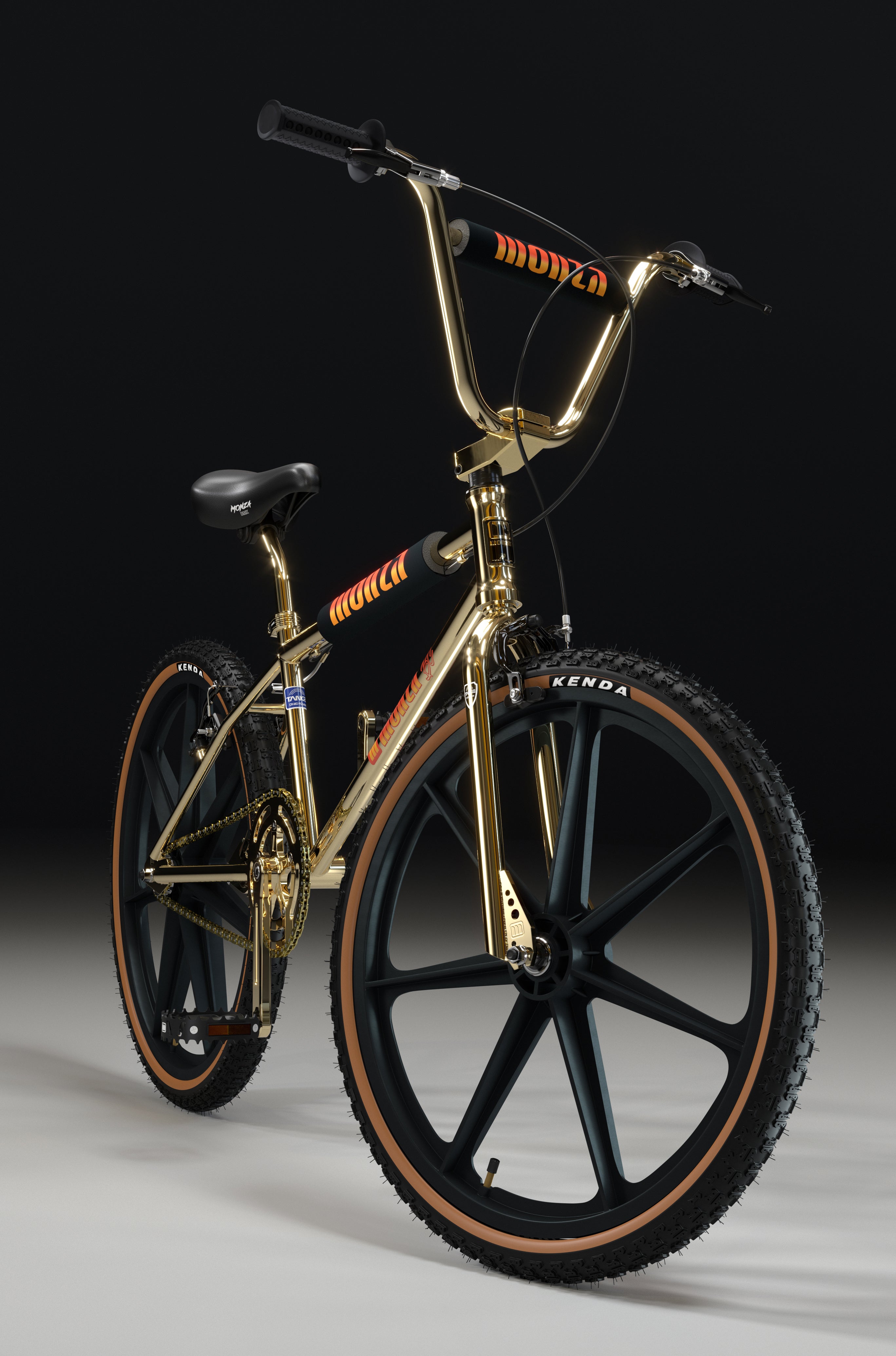 24" Monza BMX GOLD  with Skyway Black